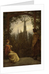 Garden Bower in Greifswald, 1818 by Caspar David Friedrich