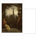 Garden Bower in Greifswald, 1818 by Caspar David Friedrich