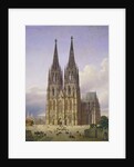 Ideal View of the Cologne Cathedral, 1834-1836 by Carl Georg Hasenpflug