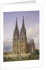 Ideal View of the Cologne Cathedral, 1834-1836 by Carl Georg Hasenpflug