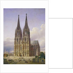 Ideal View of the Cologne Cathedral, 1834-1836 by Carl Georg Hasenpflug