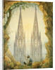 Vision of the Completed Spires of the Cologne Cathedral, 1861 by Vincenz Statz