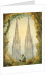 Vision of the Completed Spires of the Cologne Cathedral, 1861 by Vincenz Statz