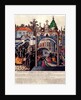 Funeral ceremony of the Bishop Mitrophan of Voronezh, 1830s by Russian Master