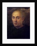 Portrait of Christopher Columbus, 1556 by Cristofano Dell'Altissimo