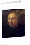 Portrait of Christopher Columbus, 1556 by Cristofano Dell'Altissimo