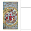 Sea serpent swallows the royal fleet, 1670 by Indian Art