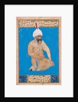 Portrait of the Persian poet Hatefi, ca 1510-1511 by Behzad