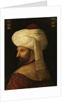 The Sultan Mehmet II, 16th century by Gentile Bellini