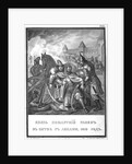 Prince Dmitry Pozharsky wounded in combat with the Poles (From Illustrated Karamzin), 1836 by Boris Artemyevich Chorikov