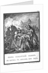 Prince Dmitry Pozharsky wounded in combat with the Poles (From Illustrated Karamzin), 1836 by Boris Artemyevich Chorikov