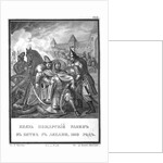Prince Dmitry Pozharsky wounded in combat with the Poles (From Illustrated Karamzin), 1836 by Boris Artemyevich Chorikov
