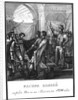 The quarrel between the Russian princes before the Khans ambassador in 1296 (From Illustrated Kara by Boris Artemyevich Chorikov