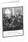 The quarrel between the Russian princes before the Khans ambassador in 1296 (From Illustrated Kara by Boris Artemyevich Chorikov
