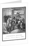 The sincerity of Yaroslav to Georgy Vsevolodovich. 1229 (From Illustrated Karamzin), 1836 by Boris Artemyevich Chorikov