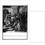The oppression of the Novgorodians by Vladimir Monomakh. 1116 (From Illustrated Karamzin), 1836 by Boris Artemyevich Chorikov
