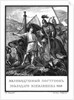 The heroic deed of a young Man in Kiev in 968 (From Illustrated Karamzin), 1836 by Boris Artemyevich Chorikov