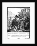 Yuri I Dolgorukiy retreats from the besieged city of Vladimir (From Illustrated Karamzin), 1836 by Boris Artemyevich Chorikov
