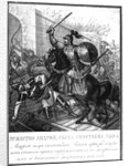 Grand Prince Andrei Bogolyubsky in the Siege of Lutsk 1150 (From Illustrated Karamzin), 1836 by Boris Artemyevich Chorikov