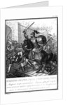 Grand Prince Andrei Bogolyubsky in the Siege of Lutsk 1150 (From Illustrated Karamzin), 1836 by Boris Artemyevich Chorikov