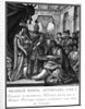 Mstislav I appointed Rogvolod to Prince of Polotsk. 1128 (From Illustrated Karamzin), 1836 by Boris Artemyevich Chorikov