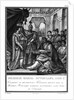Mstislav I appointed Rogvolod to Prince of Polotsk. 1128 (From Illustrated Karamzin), 1836 by Boris Artemyevich Chorikov