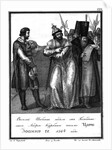 Ivan the Terrible receives a letter from Andrey Kurbsky. 1564 (From Illustrated Karamzin), 1836 by Boris Artemyevich Chorikov