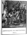 The kindheartedness of Grand Prince Konstantin Vsevolodovich. 1217 (From Illustrated Karamzin), 18 by Boris Artemyevich Chorikov