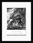 The Flight of Prince Igor from the Polovtsian camp, 1185 (From Illustrated Karamzin), 1836 by Boris Artemyevich Chorikov