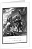 The Flight of Prince Igor from the Polovtsian camp, 1185 (From Illustrated Karamzin), 1836 by Boris Artemyevich Chorikov