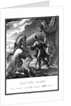 The Flight of Prince Igor from the Polovtsian camp, 1185 (From Illustrated Karamzin), 1836 by Boris Artemyevich Chorikov