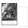 The Flight of Prince Igor from the Polovtsian camp, 1185 (From Illustrated Karamzin), 1836 by Boris Artemyevich Chorikov