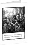 Arrival of Mikhail II Yuryevich in Vladimir. 1175 (From Illustrated Karamzin), 1836 by Boris Artemyevich Chorikov
