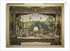 Ballet Le Turc Généreux in the Vienna Burgtheater, 1758 by Bernardo Bellotto