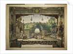 Ballet Le Turc Généreux in the Vienna Burgtheater, 1758 by Bernardo Bellotto