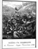 Battle with the Polovtsians at the Time of Andrei Bogolyubsky, 1169 (From Illustrated Karamzin), 1 by Boris Artemyevich Chorikov
