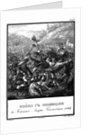 Battle with the Polovtsians at the Time of Andrei Bogolyubsky, 1169 (From Illustrated Karamzin), 1 by Boris Artemyevich Chorikov