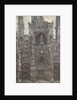 The Rouen Cathedral. The portal as seen from the front, 1892 by Claude Monet