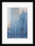The Portal of the Rouen Cathedral in Morning Light, 1894 by Claude Monet
