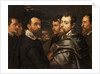 Self-Portrait in a Circle of Friends from Mantua, ca 1604 by Pieter Paul Rubens