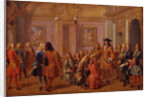 First Ennoblement of the Knights of the Order of Saint-Louis by Louis XIV in Versailles on 8 May 169 by François Marot