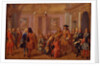 First Ennoblement of the Knights of the Order of Saint-Louis by Louis XIV in Versailles on 8 May 169 by François Marot