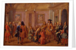 First Ennoblement of the Knights of the Order of Saint-Louis by Louis XIV in Versailles on 8 May 169 by François Marot