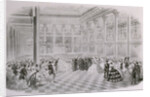 Ball in the Hall of the Russian Assembly of Nobility on the occasion of the coronation of Emperor Al by Mihály Zichy