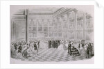 Ball in the Hall of the Russian Assembly of Nobility on the occasion of the coronation of Emperor Al by Mihály Zichy