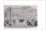 Ball in the Hall of the Russian Assembly of Nobility on the occasion of the coronation of Emperor Al by Mihály Zichy