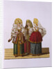 Costumes of Women and Maidens from Tver by Fyodor Grigoryevich Solntsev