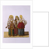 Costumes of Women and Maidens from Tver by Fyodor Grigoryevich Solntsev