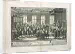 The Ceremony of Reverence to Joseph I at the Knights Hall of the Hofburg Palace, 1705 by Matthias Steinl