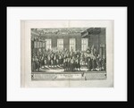 The Ceremony of Reverence to Joseph I at the Knights Hall of the Hofburg Palace, 1705 by Matthias Steinl